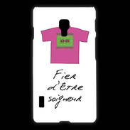 Coque LG L7 2 Soigneur Bonus offensif-défensif Blanc