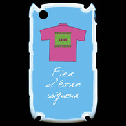 Coque Blackberry 8520 Soigneur Bonus offensif-défensif Bleu
