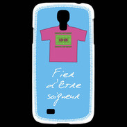 Coque Samsung Galaxy S4 Soigneur Bonus offensif-défensif Bleu