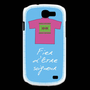 Coque Samsung Galaxy Express Soigneur Bonus offensif-défensif Bleu