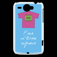 Coque HTC Wildfire G8 Soigneur Bonus offensif-défensif Bleu
