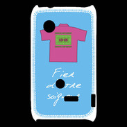 Coque Sony Xperia Typo Soigneur Bonus offensif-défensif Bleu