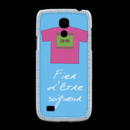 Coque Samsung Galaxy S4mini Soigneur Bonus offensif-défensif Bleu