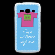 Coque Samsung Galaxy Ace3 Soigneur Bonus offensif-défensif Bleu