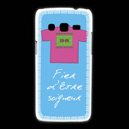 Coque Samsung Galaxy Express2 Soigneur Bonus offensif-défensif Bleu