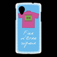 Coque LG Nexus 5 Soigneur Bonus offensif-défensif Bleu
