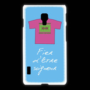 Coque LG L7 2 Soigneur Bonus offensif-défensif Bleu