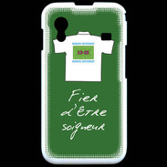 Coque Samsung ACE S5830 Soigneur Bonus offensif-défensif Vert