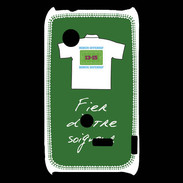 Coque Sony Xperia Typo Soigneur Bonus offensif-défensif Vert
