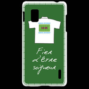 Coque LG Optimus G Soigneur Bonus offensif-défensif Vert