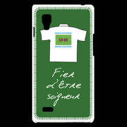 Coque LG Optimus L9 Soigneur Bonus offensif-défensif Vert