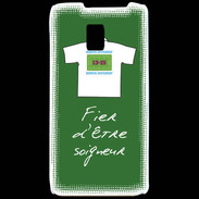 Coque LG P990 Soigneur Bonus offensif-défensif Vert