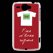 Coque HTC Wildfire G8 Soigneur Bonus offensif-défensif Rouge