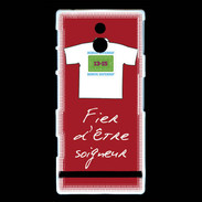 Coque Sony Xperia P Soigneur Bonus offensif-défensif Rouge