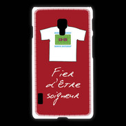 Coque LG L7 2 Soigneur Bonus offensif-défensif Rouge