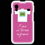 Coque Samsung ACE S5830 Soigneur Bonus offensif-défensif Rose