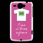 Coque HTC Wildfire G8 Soigneur Bonus offensif-défensif Rose