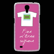 Coque Samsung Galaxy Mega Soigneur Bonus offensif-défensif Rose