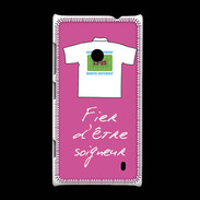 Coque Nokia Lumia 520 Soigneur Bonus offensif-défensif Rose