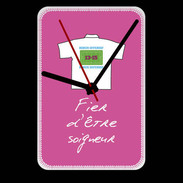 Grande pendule murale Soigneur Bonus offensif-défensif Rose