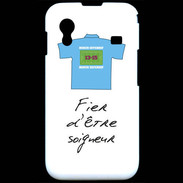 Coque Samsung ACE S5830 Soigneur Bonus offensif-défensif Blanc 2