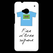 Coque HTC One Soigneur Bonus offensif-défensif Blanc 2