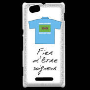 Coque Sony Xperia M Soigneur Bonus offensif-défensif Blanc 2