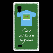 Coque LG Optimus L9 Soigneur Bonus offensif-défensif Vert 2