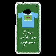 Coque HTC One Soigneur Bonus offensif-défensif Vert 2