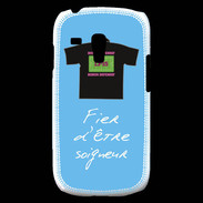 Coque Samsung Galaxy S3 Mini Soigneur Bonus offensif-défensif Bleu 2