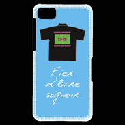 Coque Blackberry Z10 Soigneur Bonus offensif-défensif Bleu 2