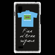 Coque LG Optimus L9 Soigneur Bonus offensif-défensif Noir 2
