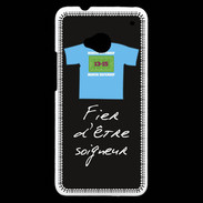 Coque HTC One Soigneur Bonus offensif-défensif Noir 2