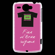 Coque HTC Wildfire G8 Soigneur Bonus offensif-défensif Rose 2