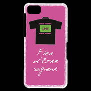 Coque Blackberry Z10 Soigneur Bonus offensif-défensif Rose 2