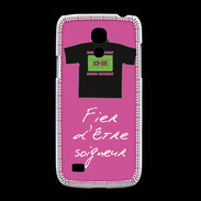 Coque Samsung Galaxy S4mini Soigneur Bonus offensif-défensif Rose 2