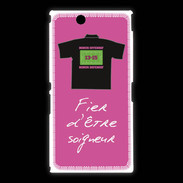 Coque Sony Xpéria Z Ultra Soigneur Bonus offensif-défensif Rose 2