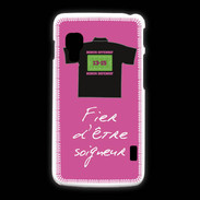 Coque LG L5 2 Soigneur Bonus offensif-défensif Rose 2