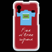 Coque Samsung ACE S5830 Soigneur Bonus offensif-défensif Rouge 2