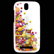 Coque HTC One SV Assortiment de bonbons 112