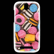 Coque HTC One SV Assortiment de bonbons 114