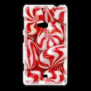 Coque Nokia Lumia 625 Bonbons rouges et blancs