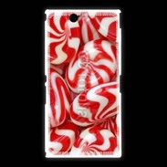 Coque Sony Xpéria Z Ultra Bonbons rouges et blancs