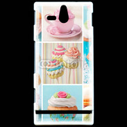 Coque Sony Xperia U Petites douceurs pastels