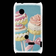 Coque Sony Xperia Typo Cupcake sucette