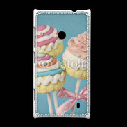 Coque Nokia Lumia 520 Cupcake sucette