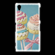 Coque Sony Xpéria Z1 Cupcake sucette