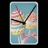 Grande pendule murale Cupcake sucette