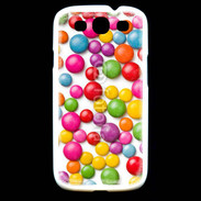 Coque Samsung Galaxy S3 Bonbons colorés en folie