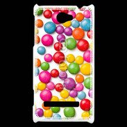 Coque HTC Windows Phone 8S Bonbons colorés en folie
